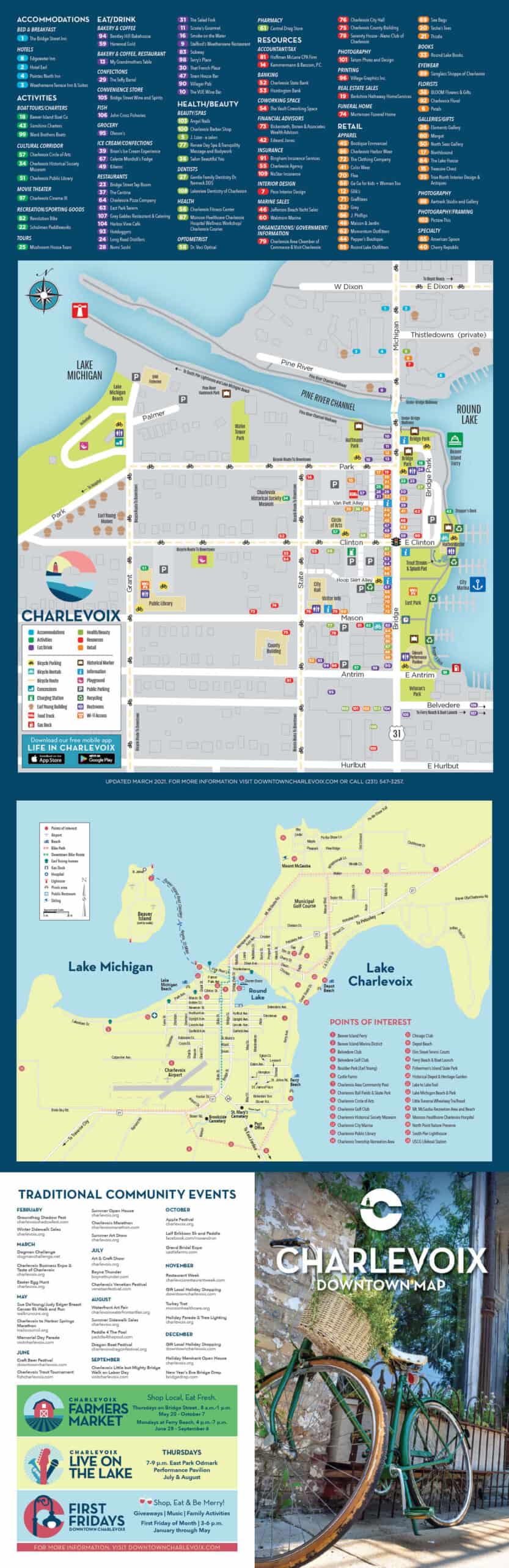 Charlevoix-Map