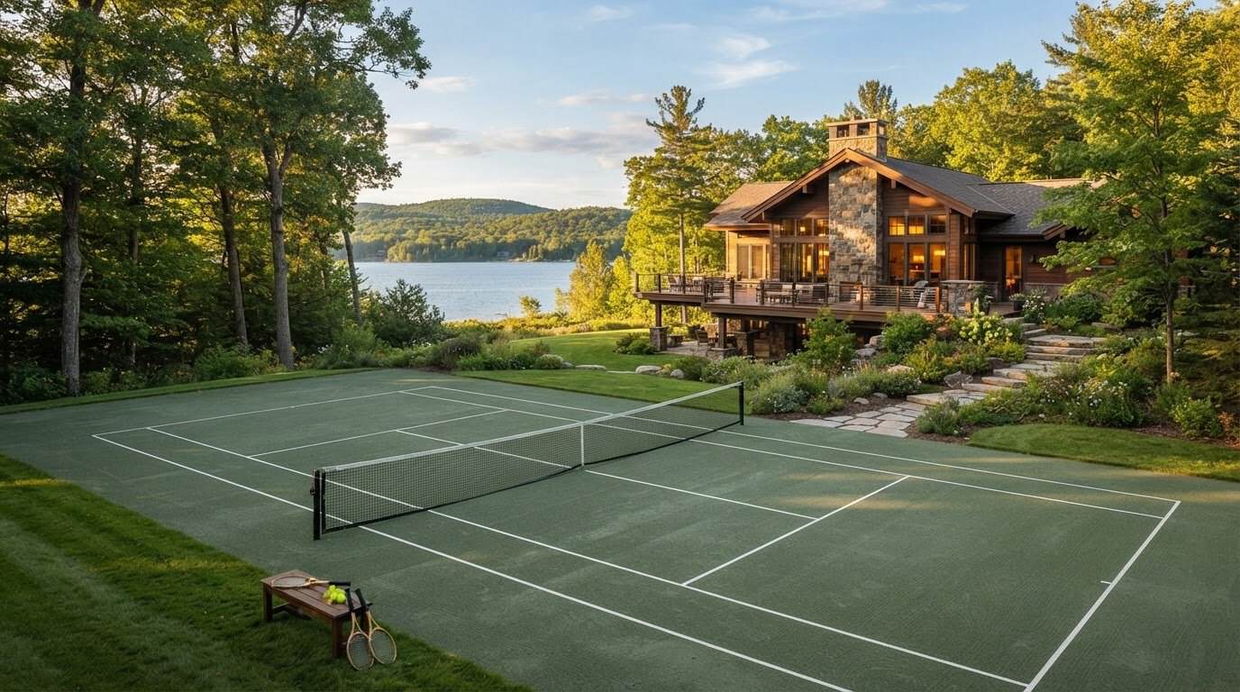 Michigan Vacation Homes with Private Tennis Courts: A Northern Michigan Guide